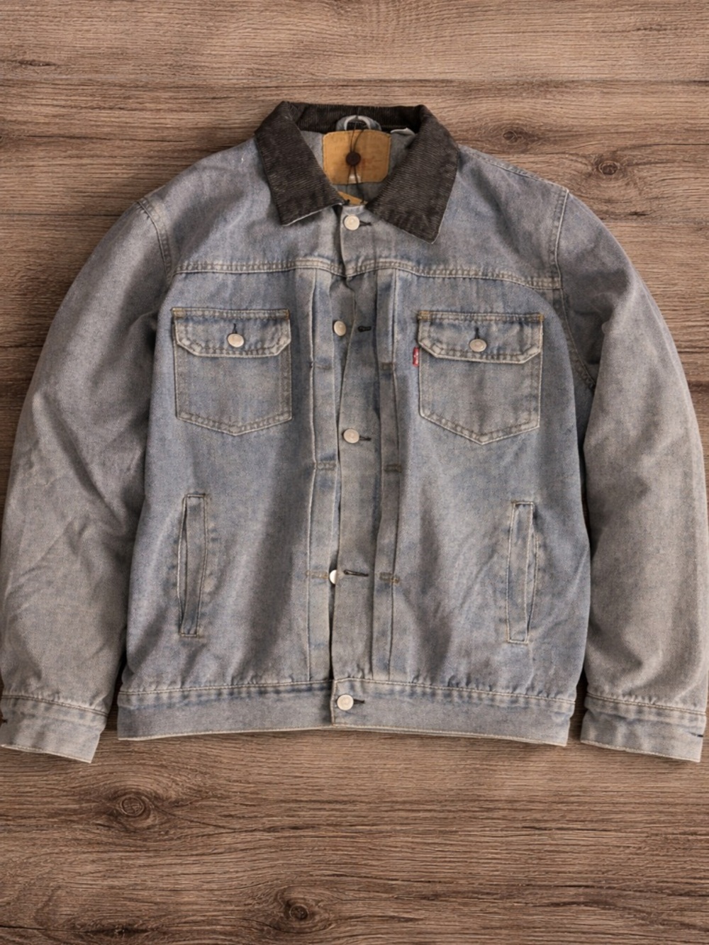 Stüssy x Levi's Embossed Trucker Jacket - Size L
